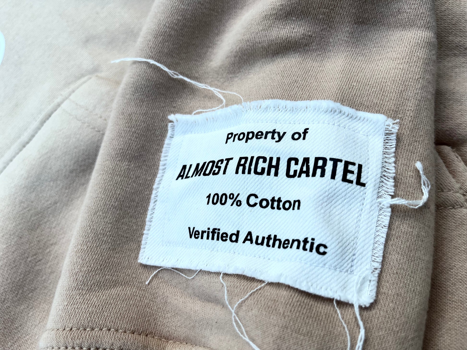Almost Rich Sand Risk Taker Hoodie (Limited Availability)